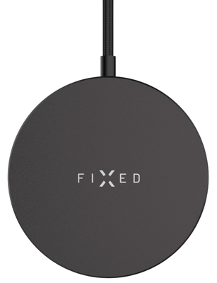 FIXED Bezdrátová nabíječka MagPad Slim s Qi2, podporou MagSafe, 15W, černá