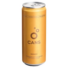 Cans Sycená voda s příchutí manga 330ml