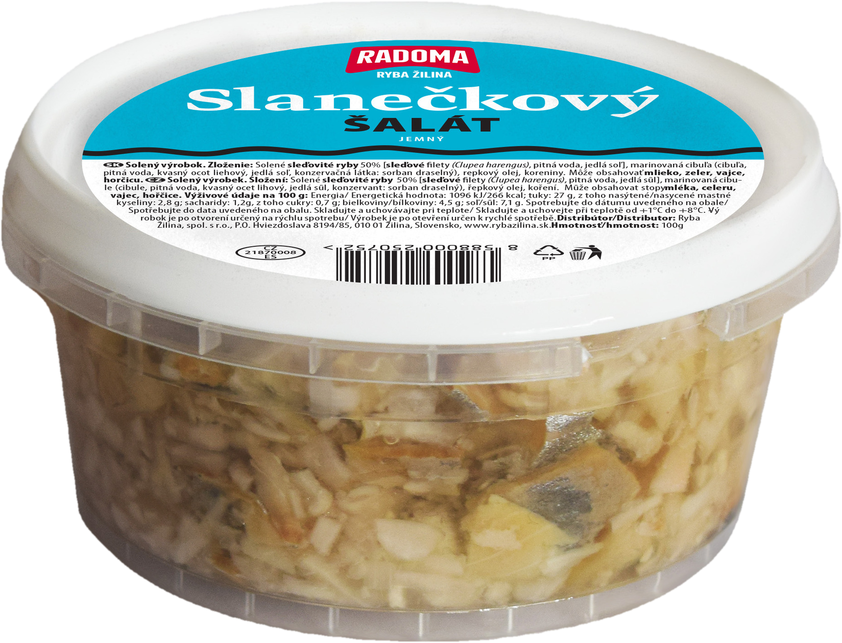 Radoma Slanečkový salát jemný