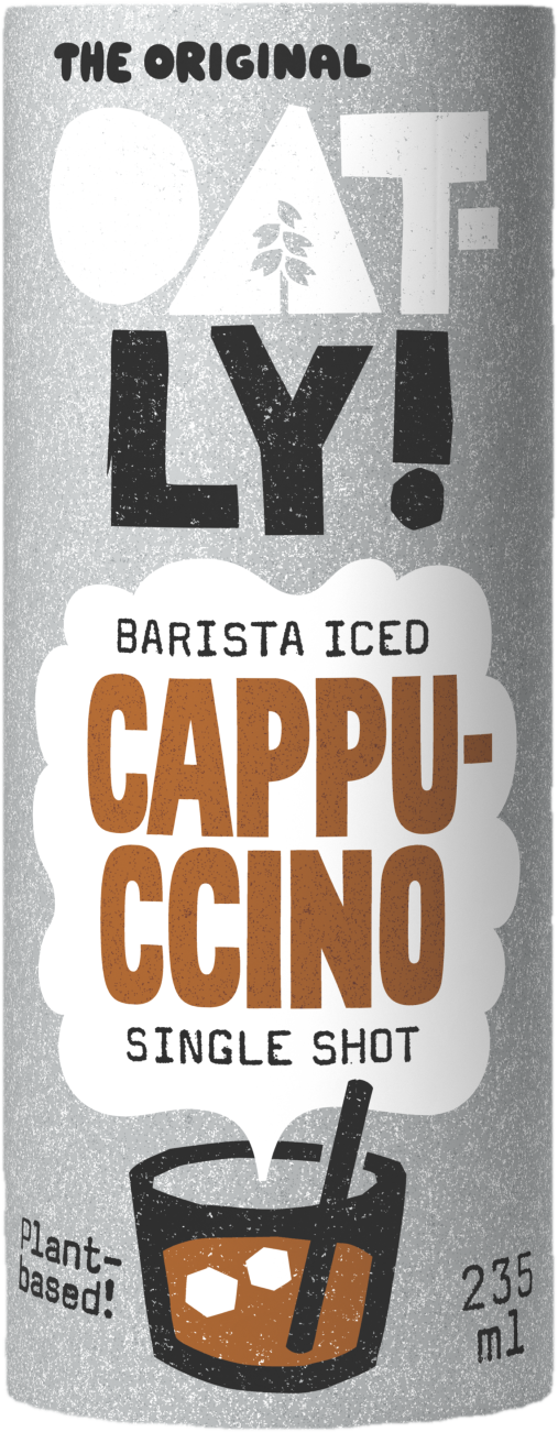 Oatly! Nápoj ovesný Barista iced cappuccino