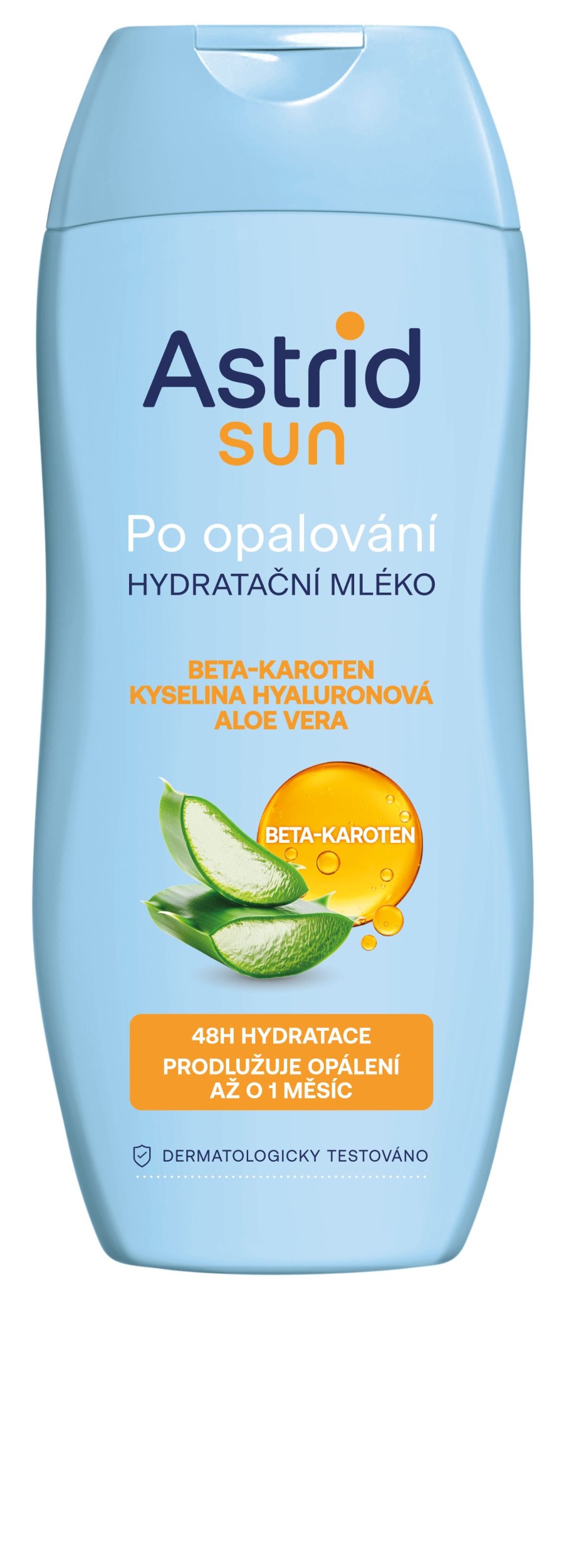 Astrid Sun Hydratační mléko po opalování s beta-karotenem 200 ml