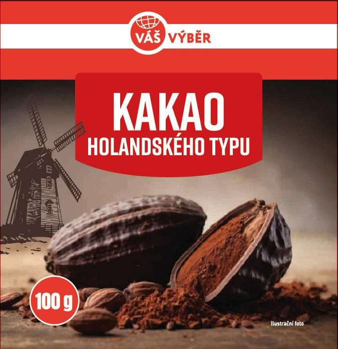 Váš Výběr Kakao holandského typu se sníženým obsahem tuku 100g