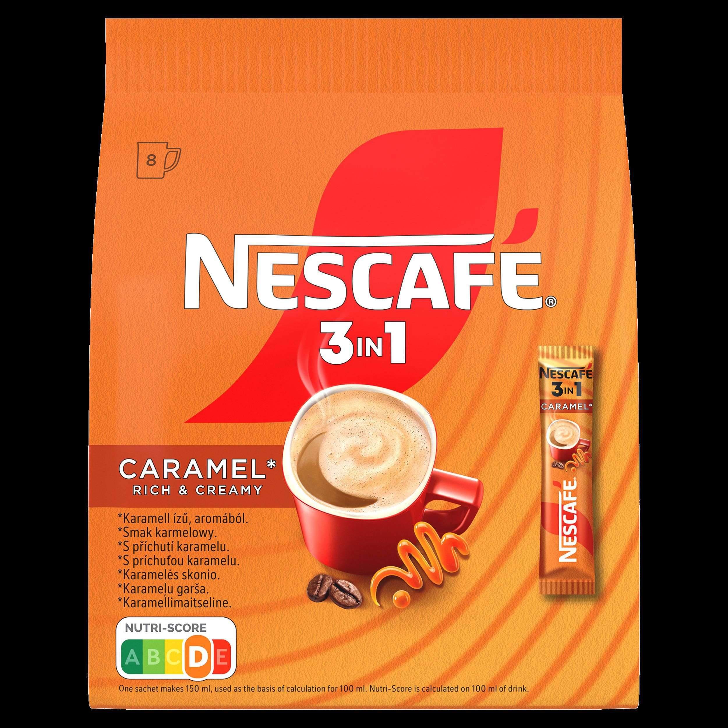Nescafé 3in1 Caramel 128g