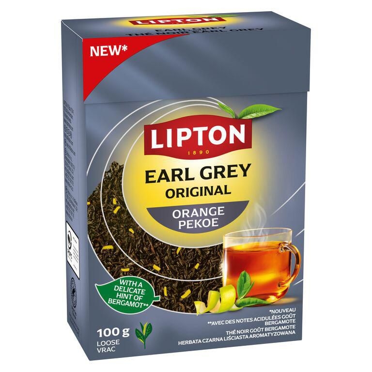 Lipton Earl Grey sypaný čaj 100g