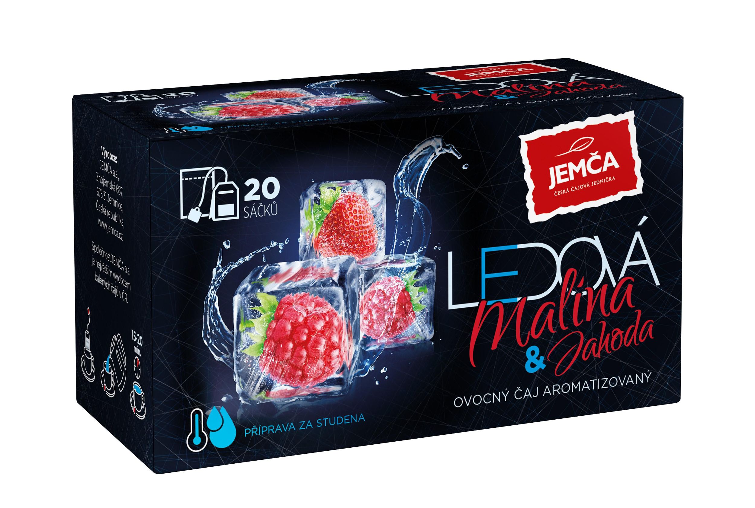 Jemča Ledová malina a jahoda