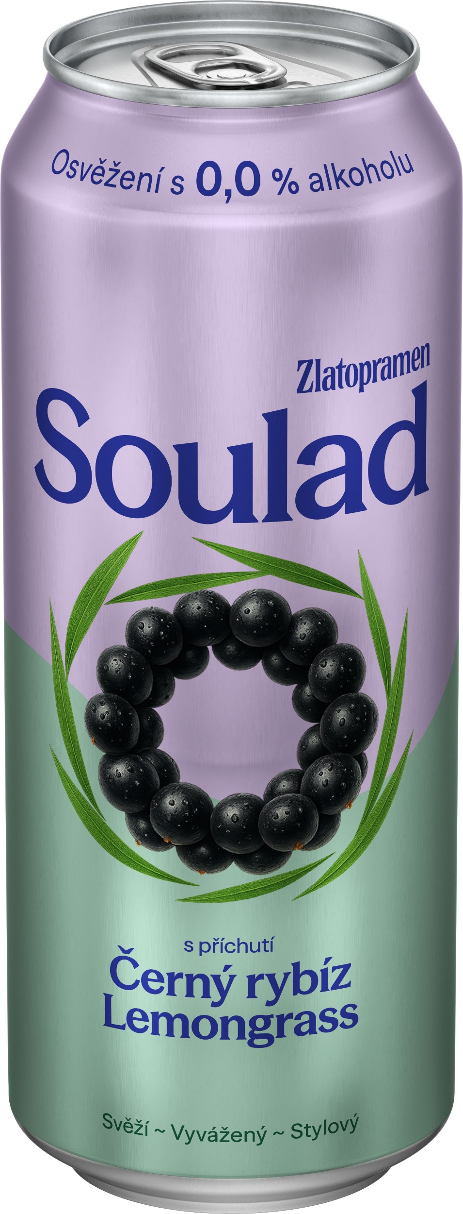 Zlatopramen Soulad 0,0 černý rybíz lemongrass
