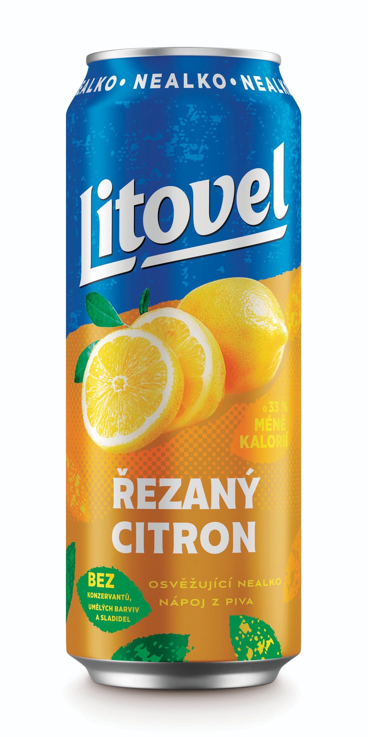 Litovel Řezaný citron nealko 0,5l