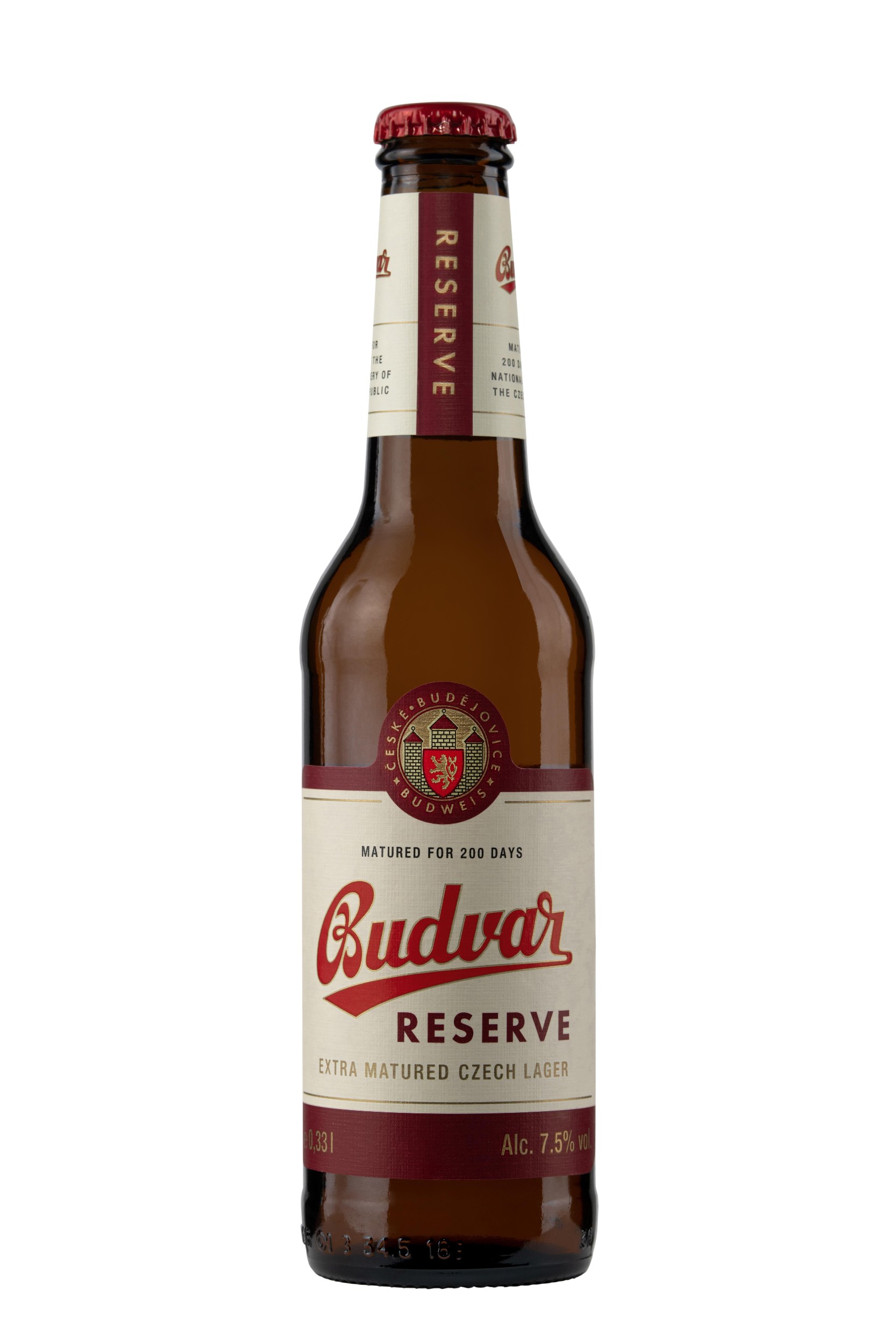 Budvar Reserve - pivo silné světlé pasterované