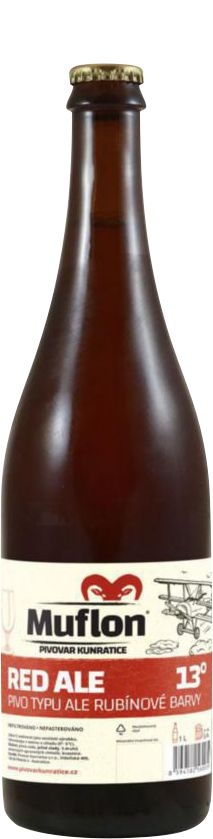 Muflon 13° Red ALE  pivo 0,75 l
