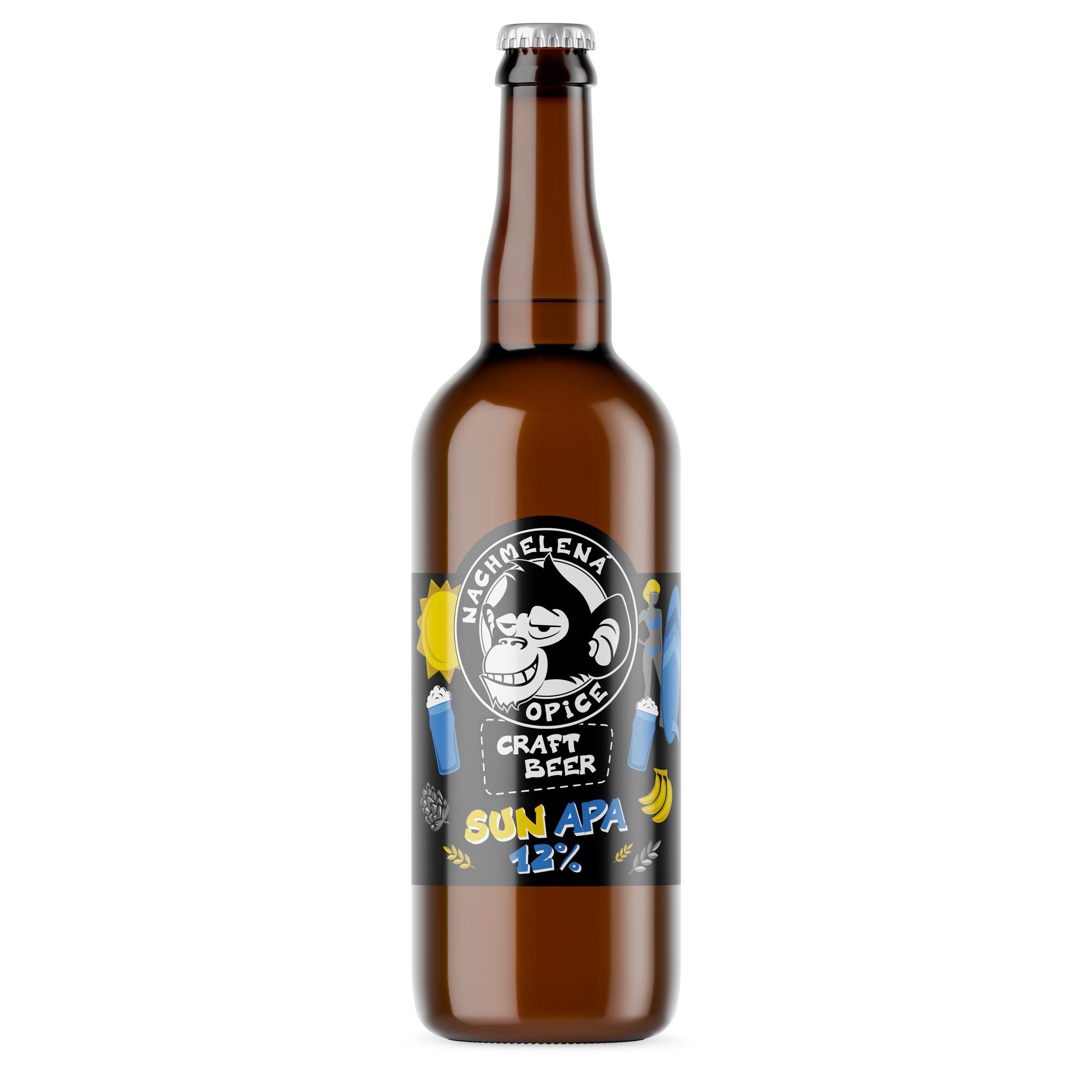 Nachmelená Opice Sun APA 12% 0,75 l