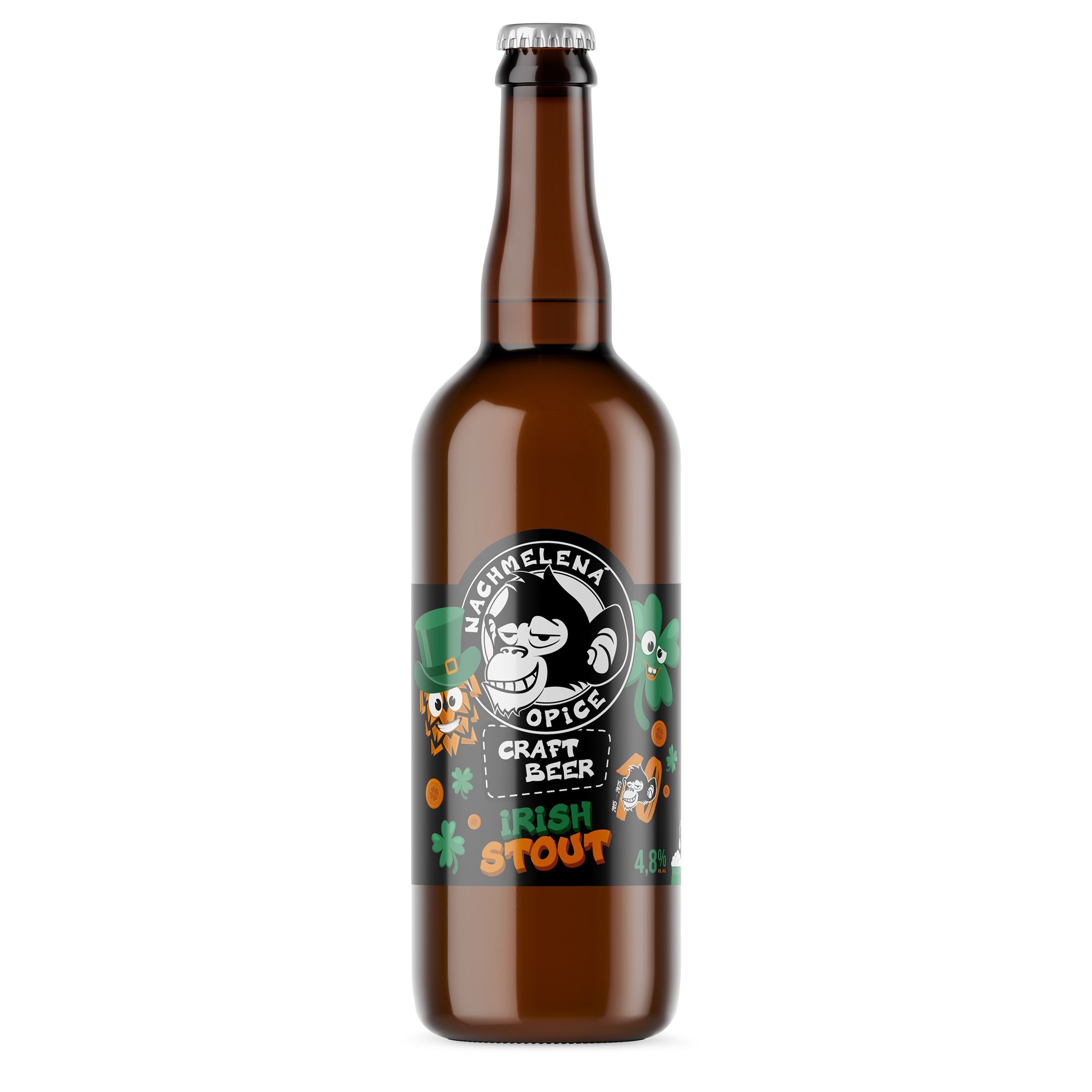 Nachmelená Opice Irish Stout 12 0,75 l