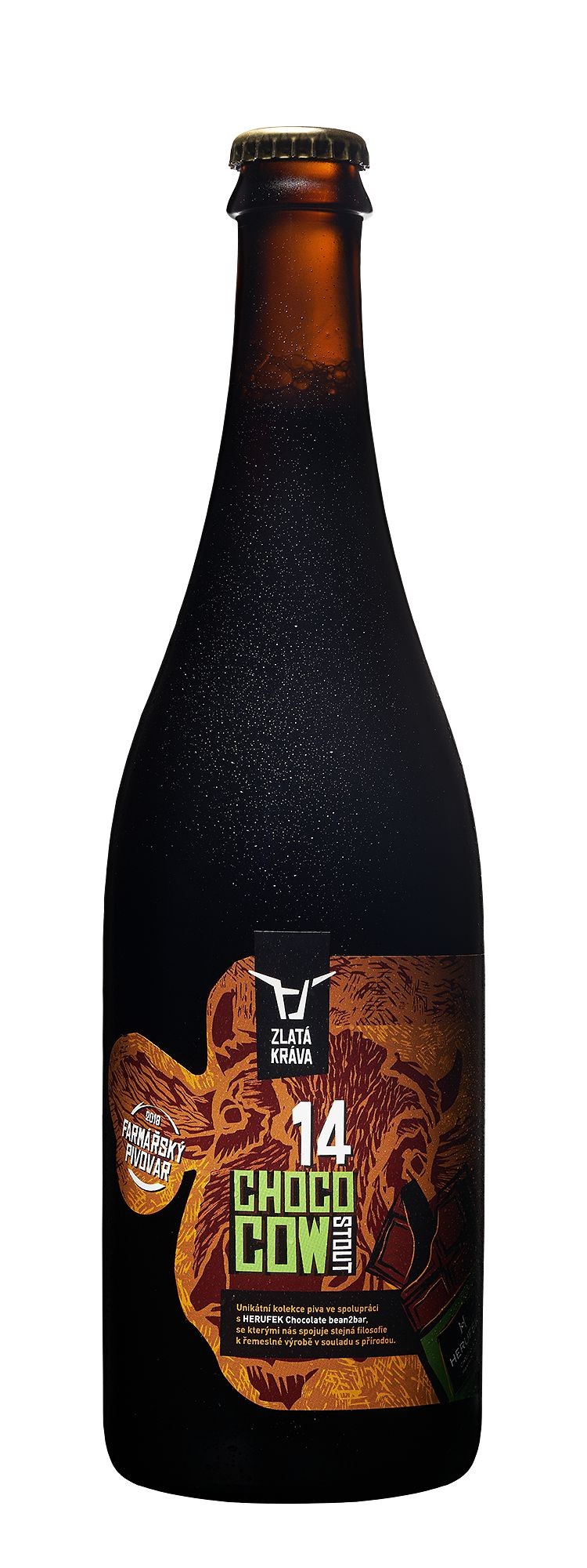 MNP Zlatá Kráva 14 Chococow Stout 0,7l