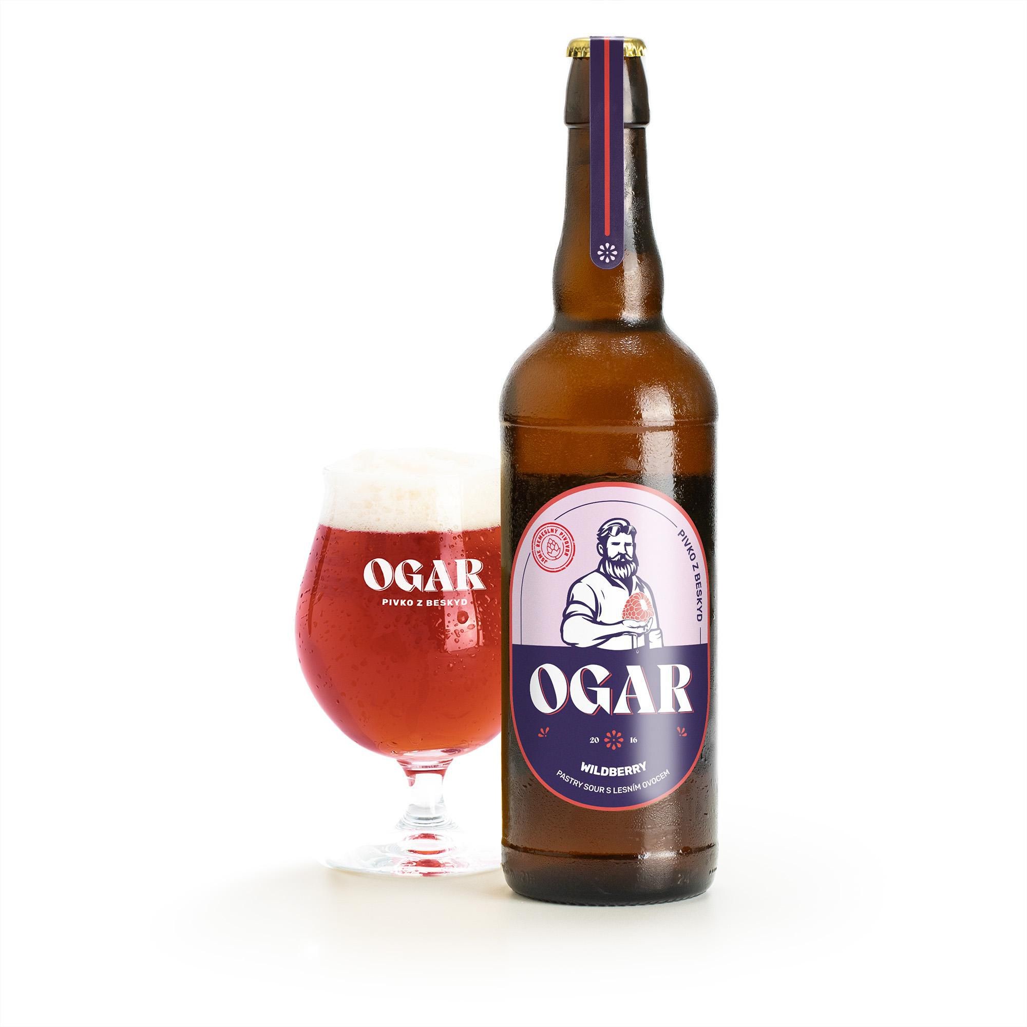 Pivo Ogar Wildbery pastry sour
