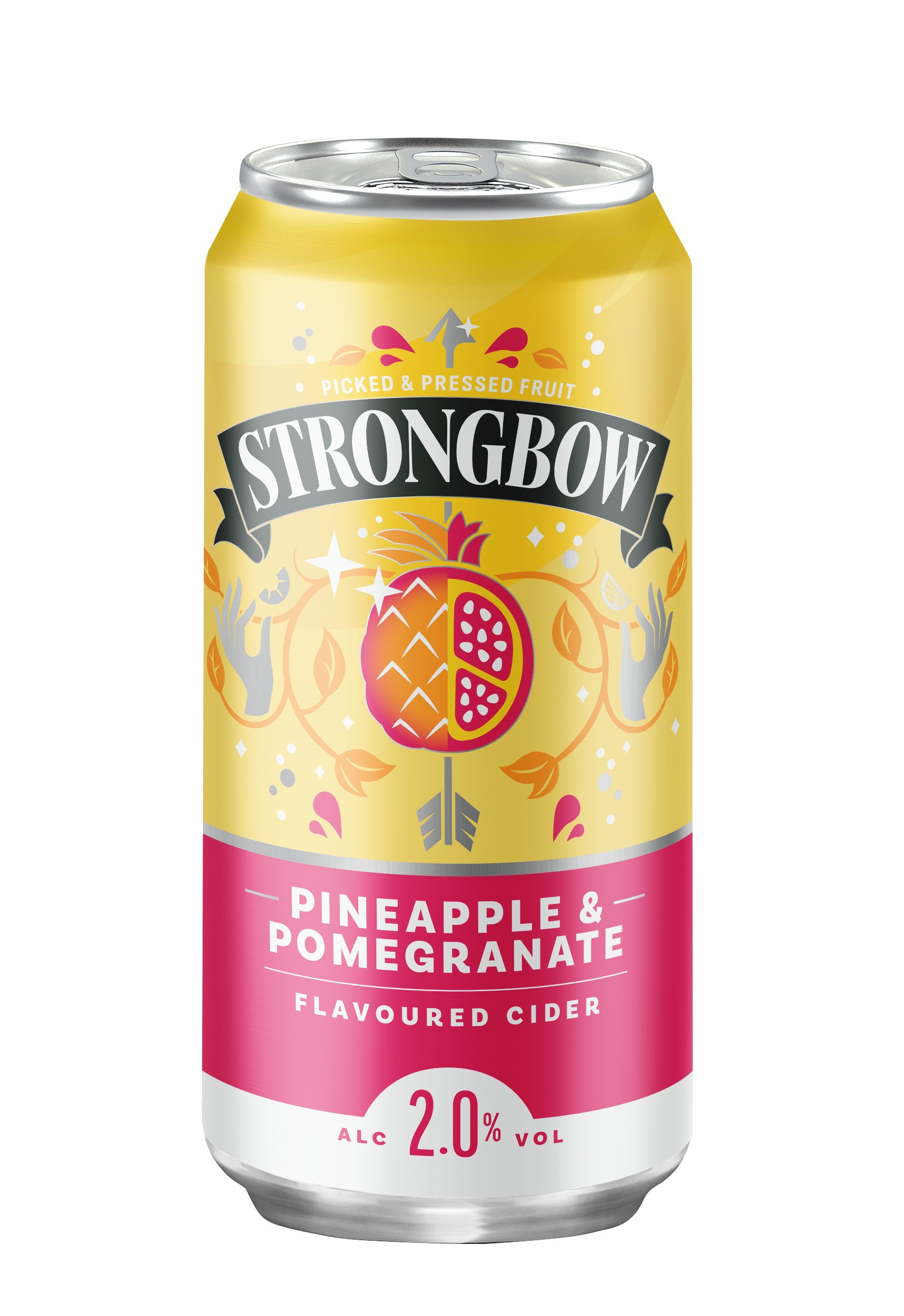 Strongbow pineapple & pomegranate