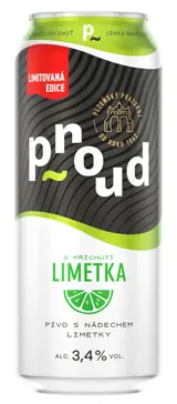 Proud s příchutí limetky 0,5l