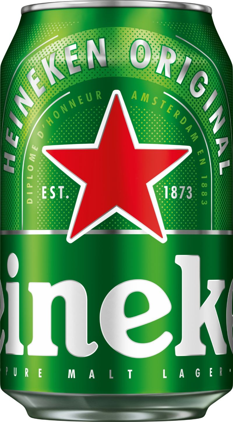 Heineken 0,33 plech