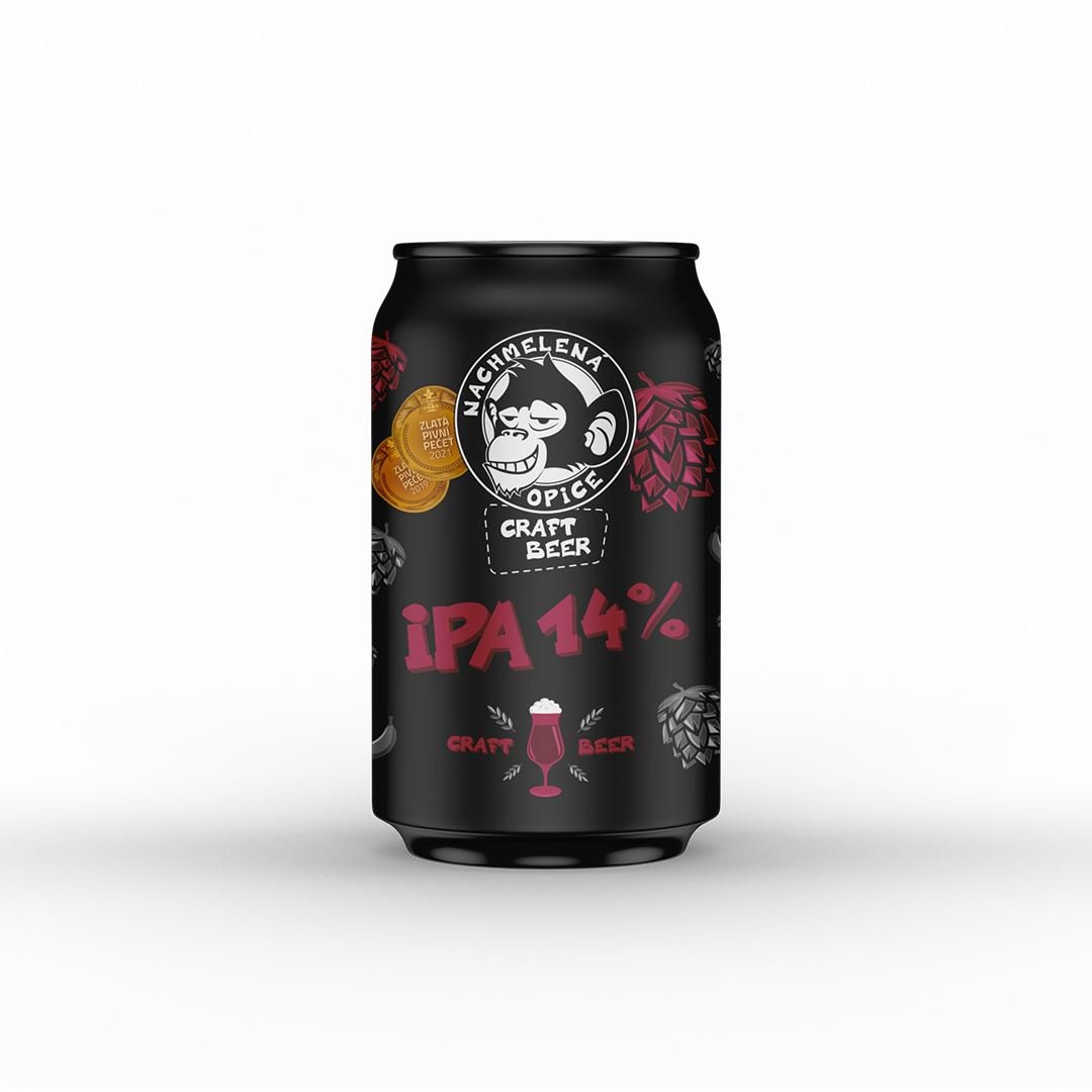 Nachmelená Opice, IPA 14 plech 0,33L