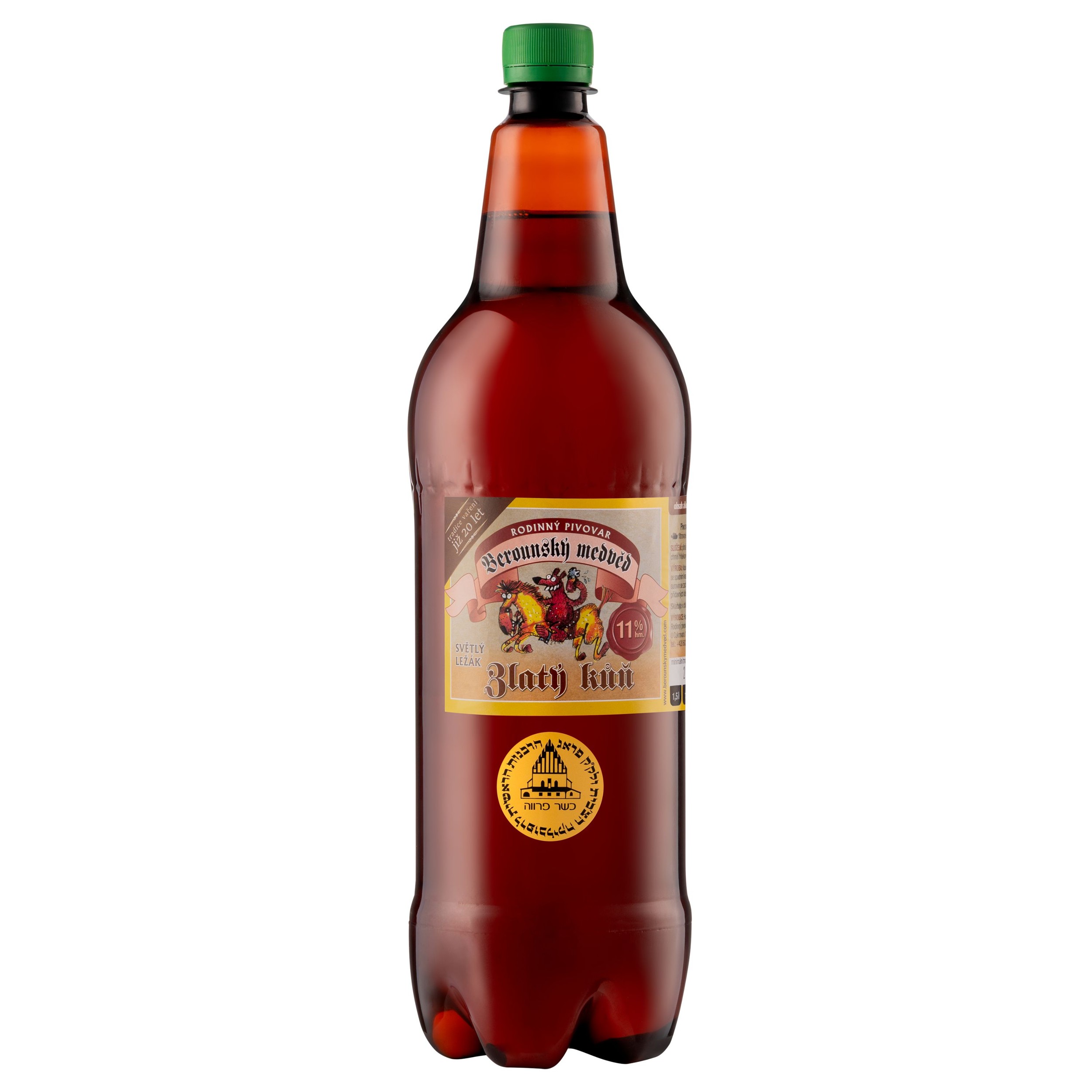 Berounský medvěd Zlatý kůň 11° 1,5l