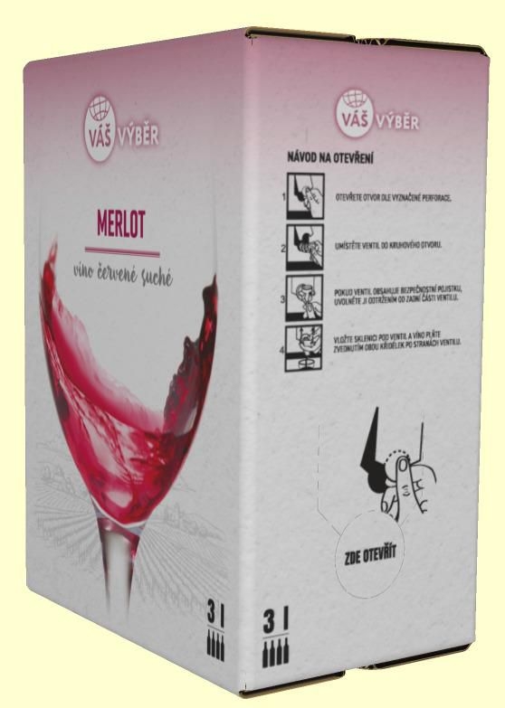 Váš Výběr Merlot 3L BiB