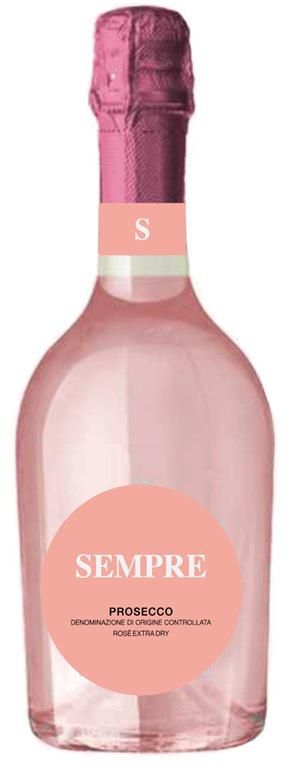 Sempre Prosecco DOC Rosé Extra Dry 0,75l