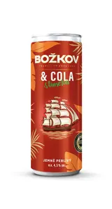Božkov & Cola s Limetkou 4.5% 0.25l