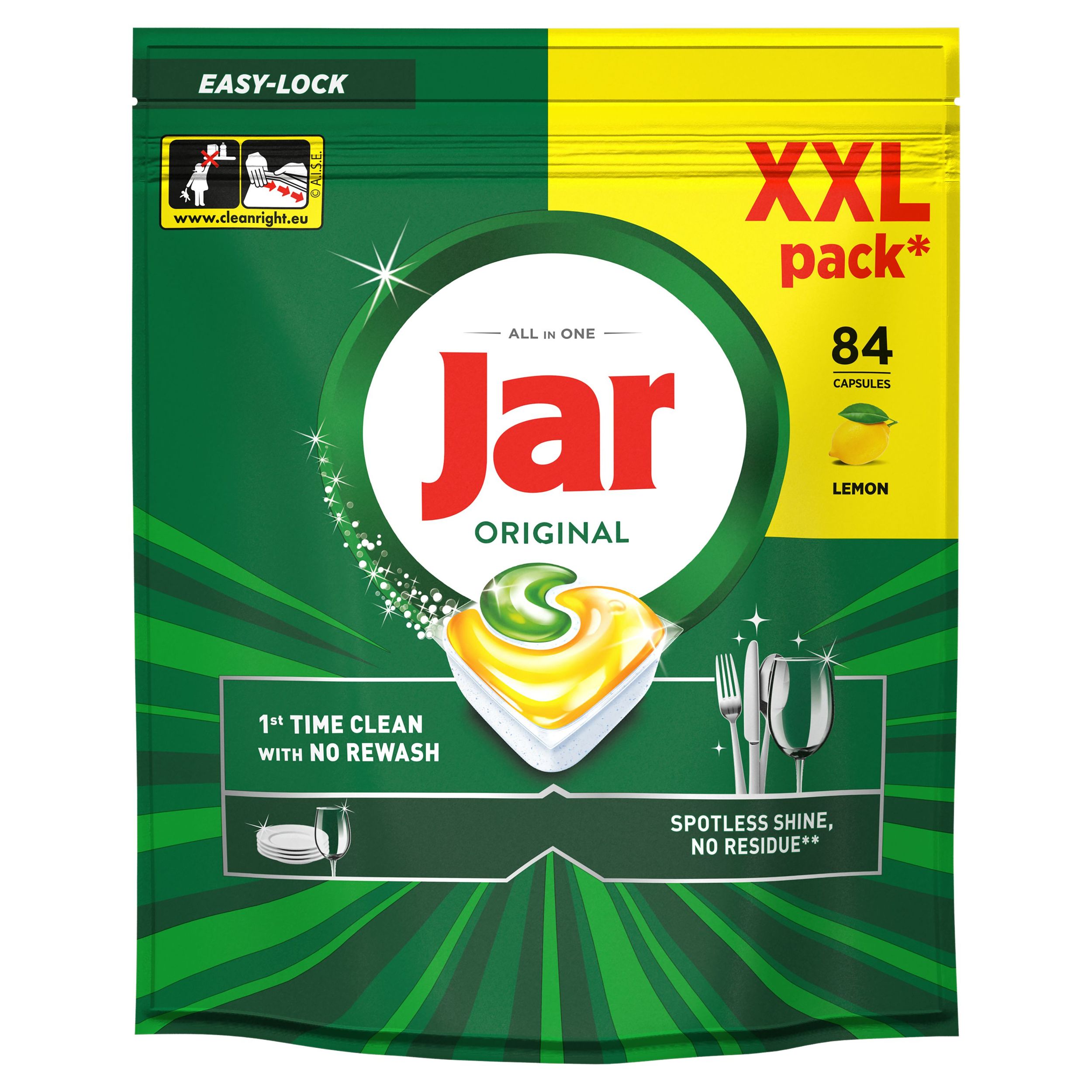 Jar Original Kapsle Lemon 84kusů