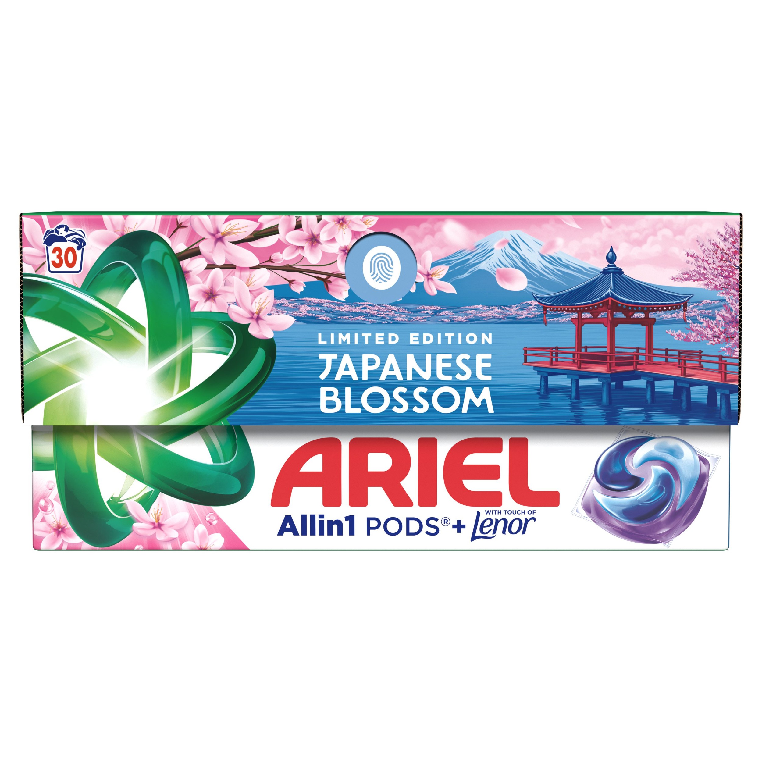 Ariel Gel Kaps Japanese Blossom 30kusů