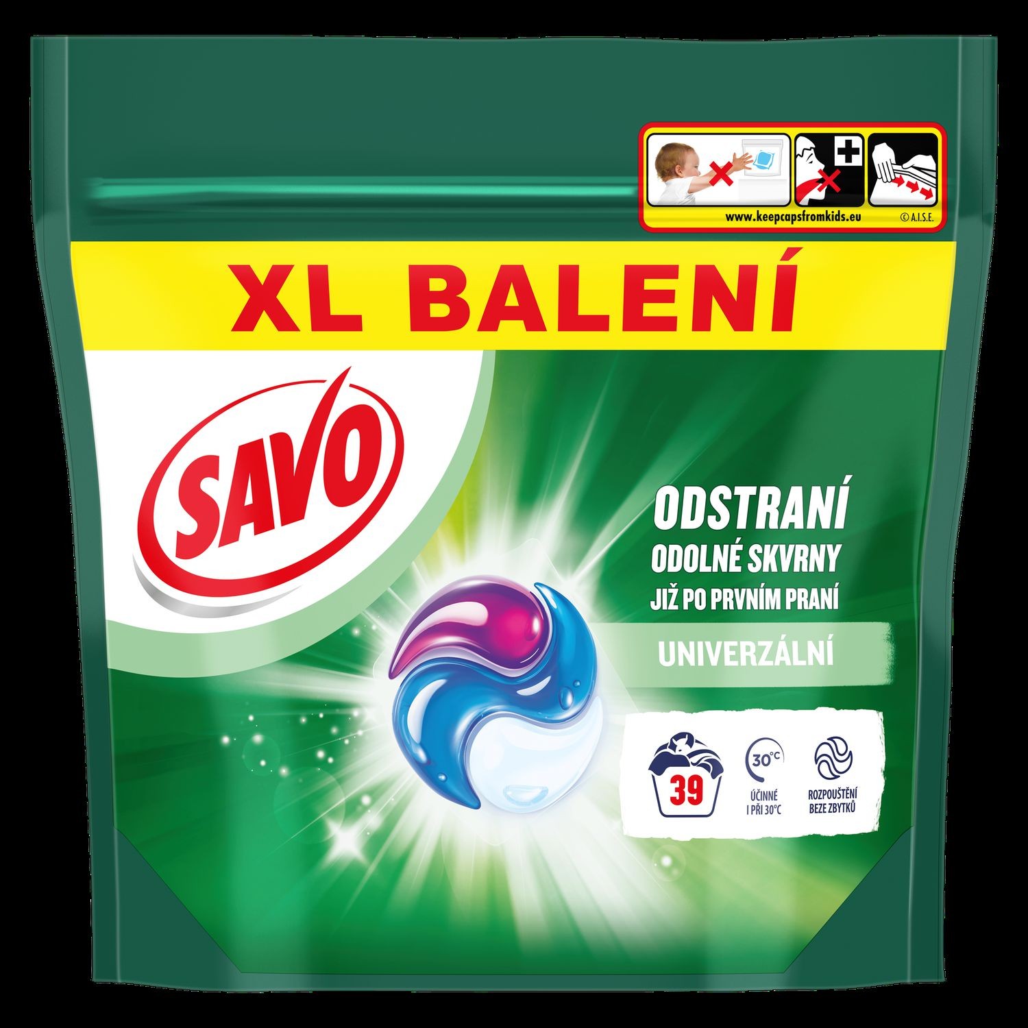 Savo kapsle na praní Univerzální 39ks