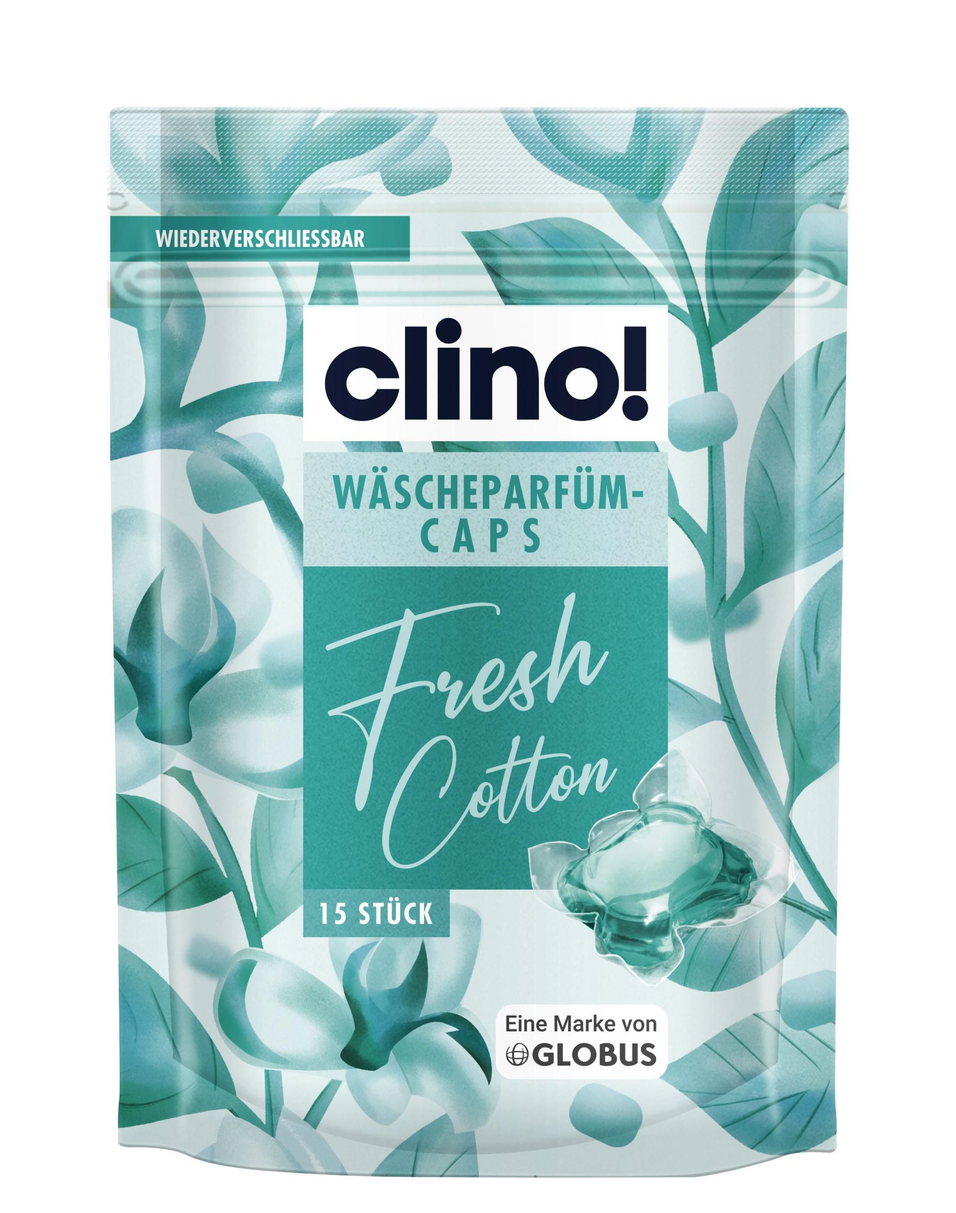 clino! Vonné kapsle na prádlo fresh cotton