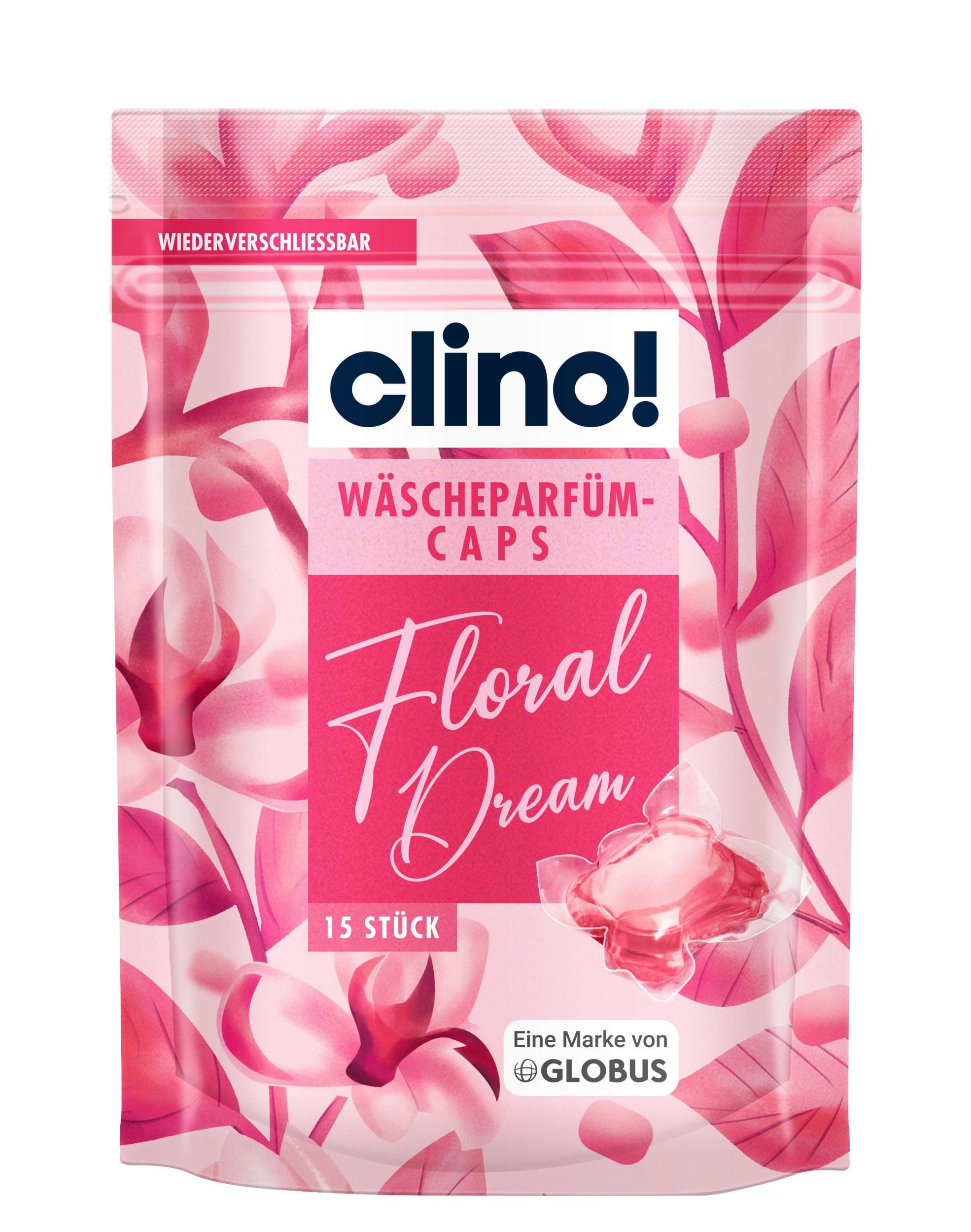clino! Vonné kapsle na prádlo fresh flower