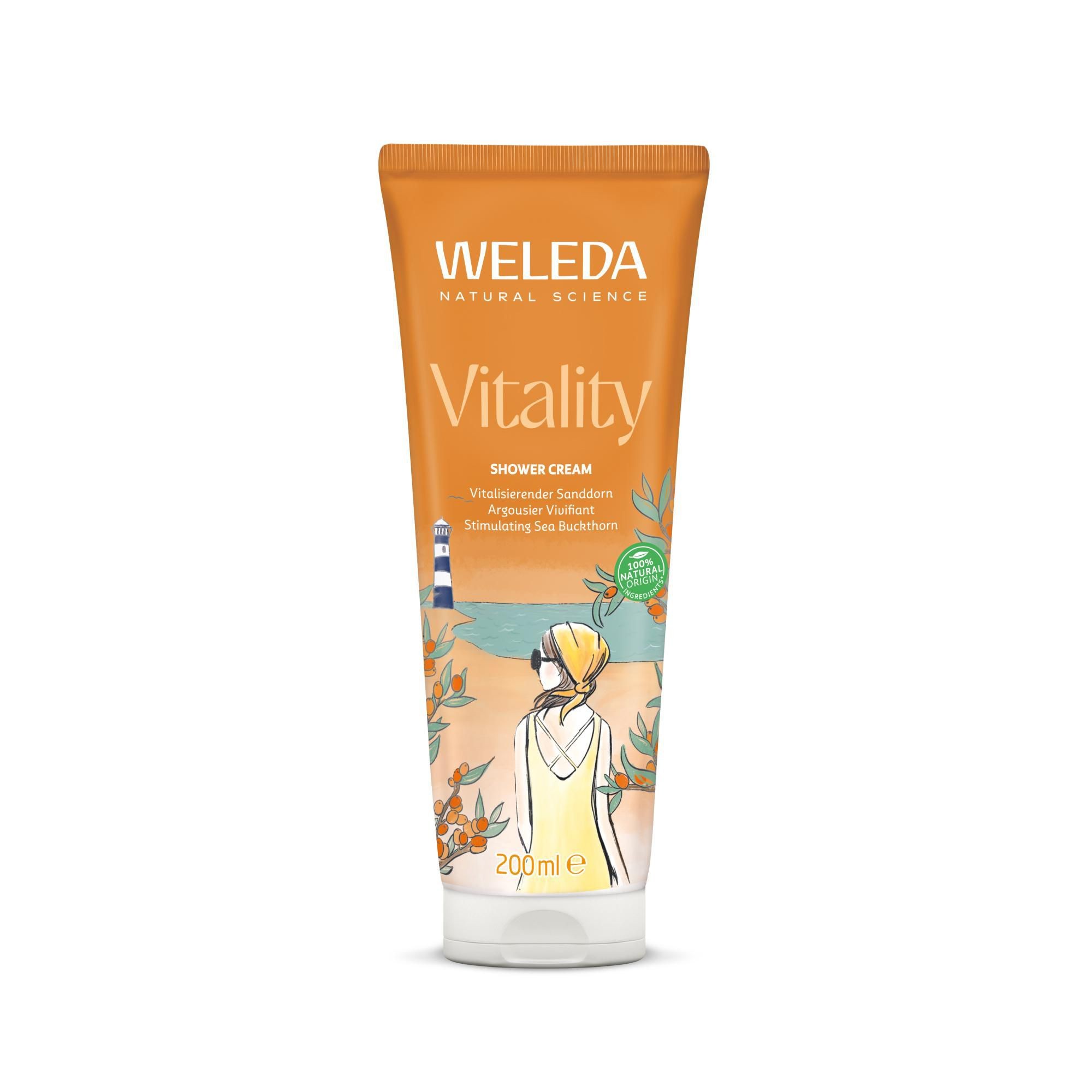 Weleda VITALITY Rakytníkový sprchový krém