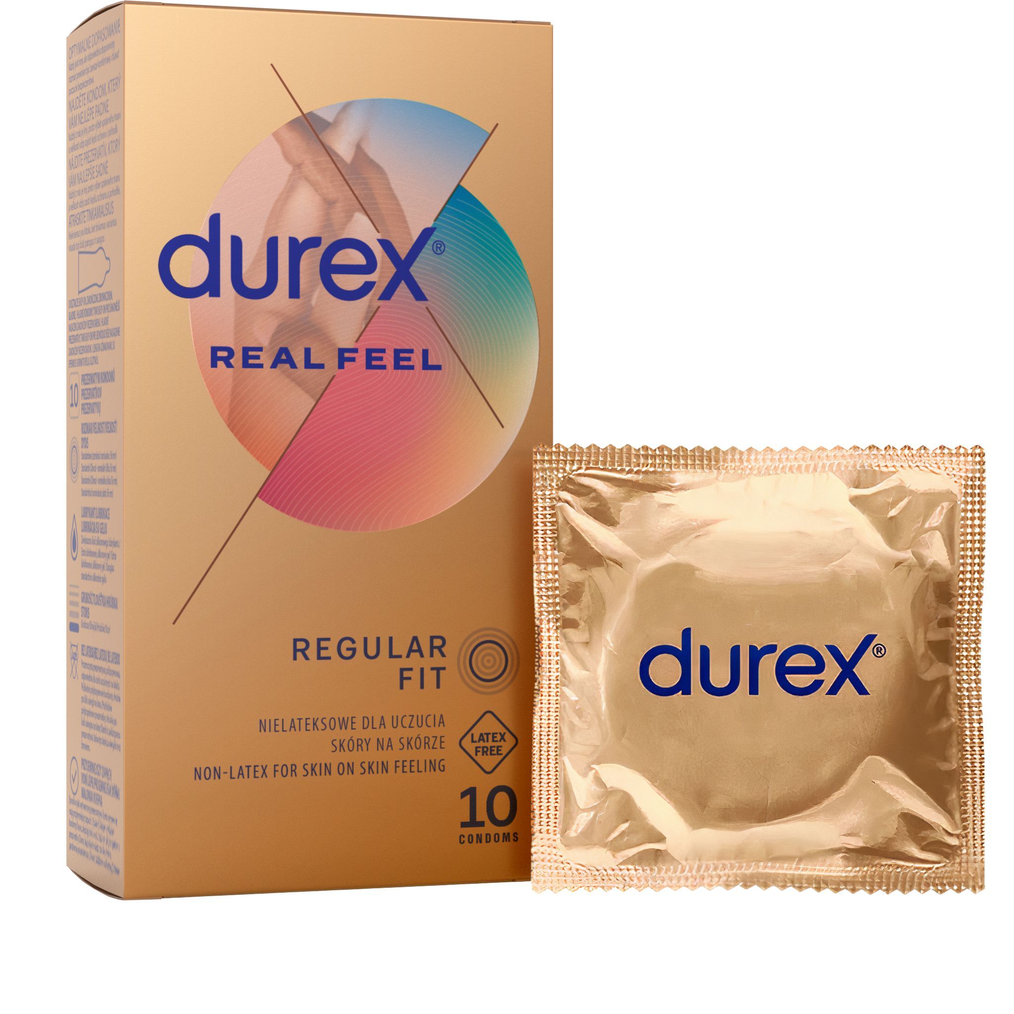Durex Real Feel kondomy 10 ks