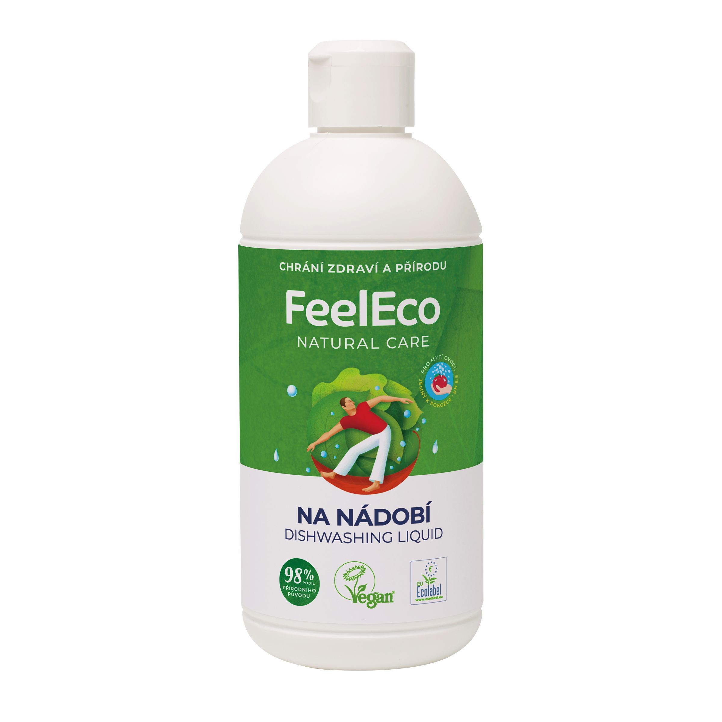 FeelEco Prostředek na mytí nádobí, ovoce a zeleniny 500 ml