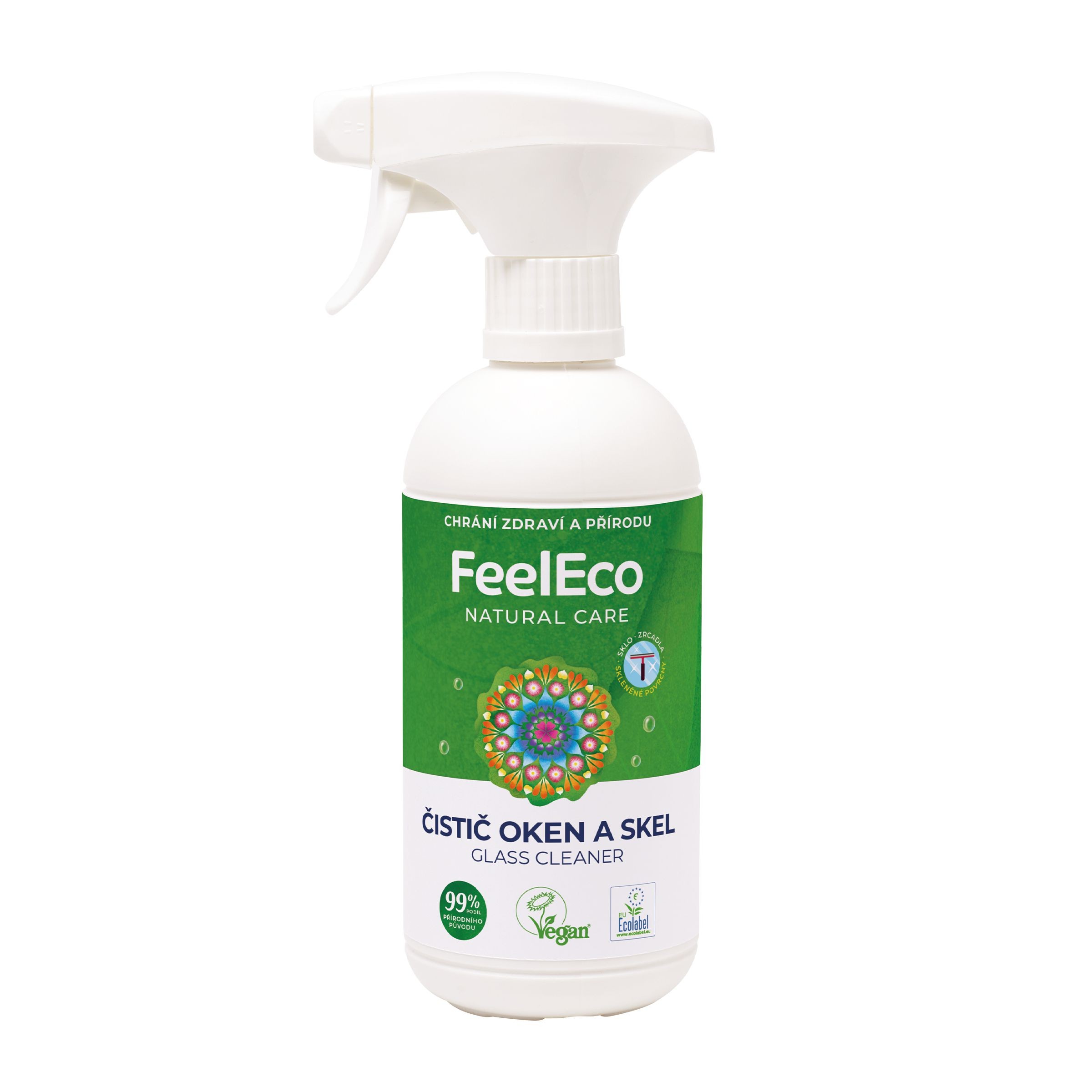FeelEco Čistič oken a skel 450 ml