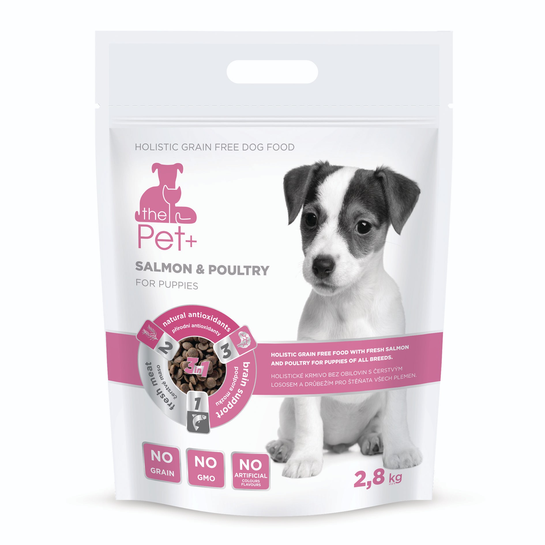 thePet+ Salmon & Poultry kompletní krmivo pro štěňata 2,8 kg
