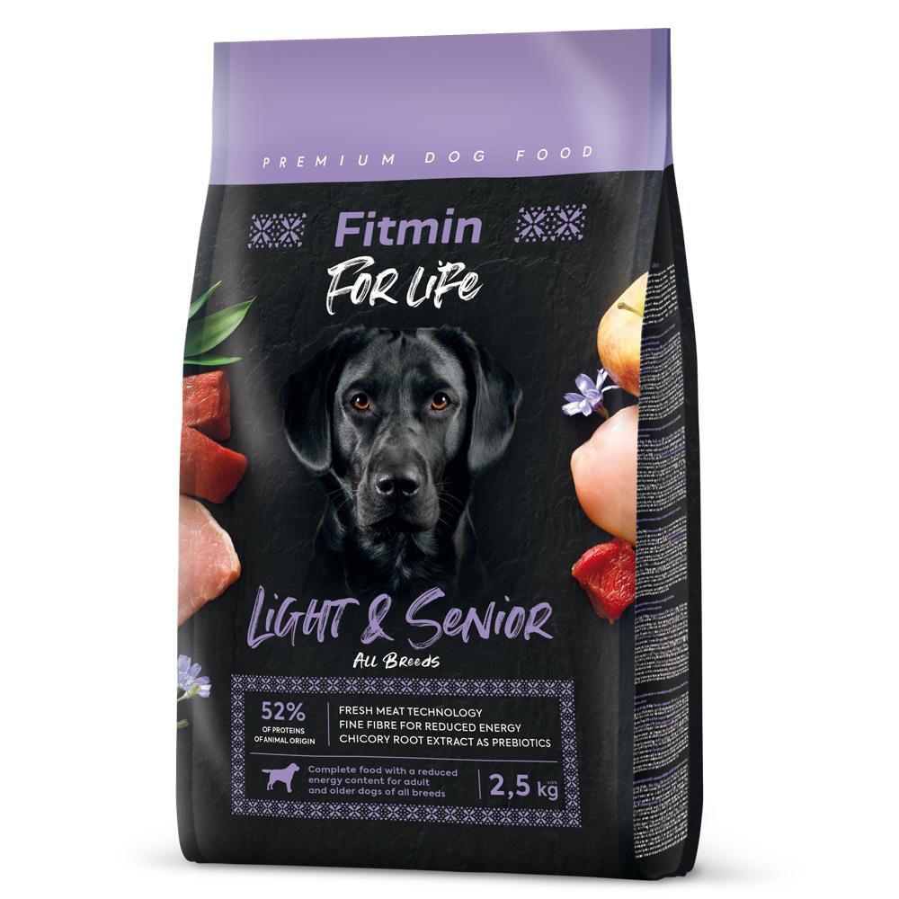Fitmin For Life Light & Senior krmivo pro psy 2,5 kg