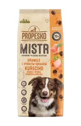 Propesko Mistr granule pro psa s kuřecím 12kg