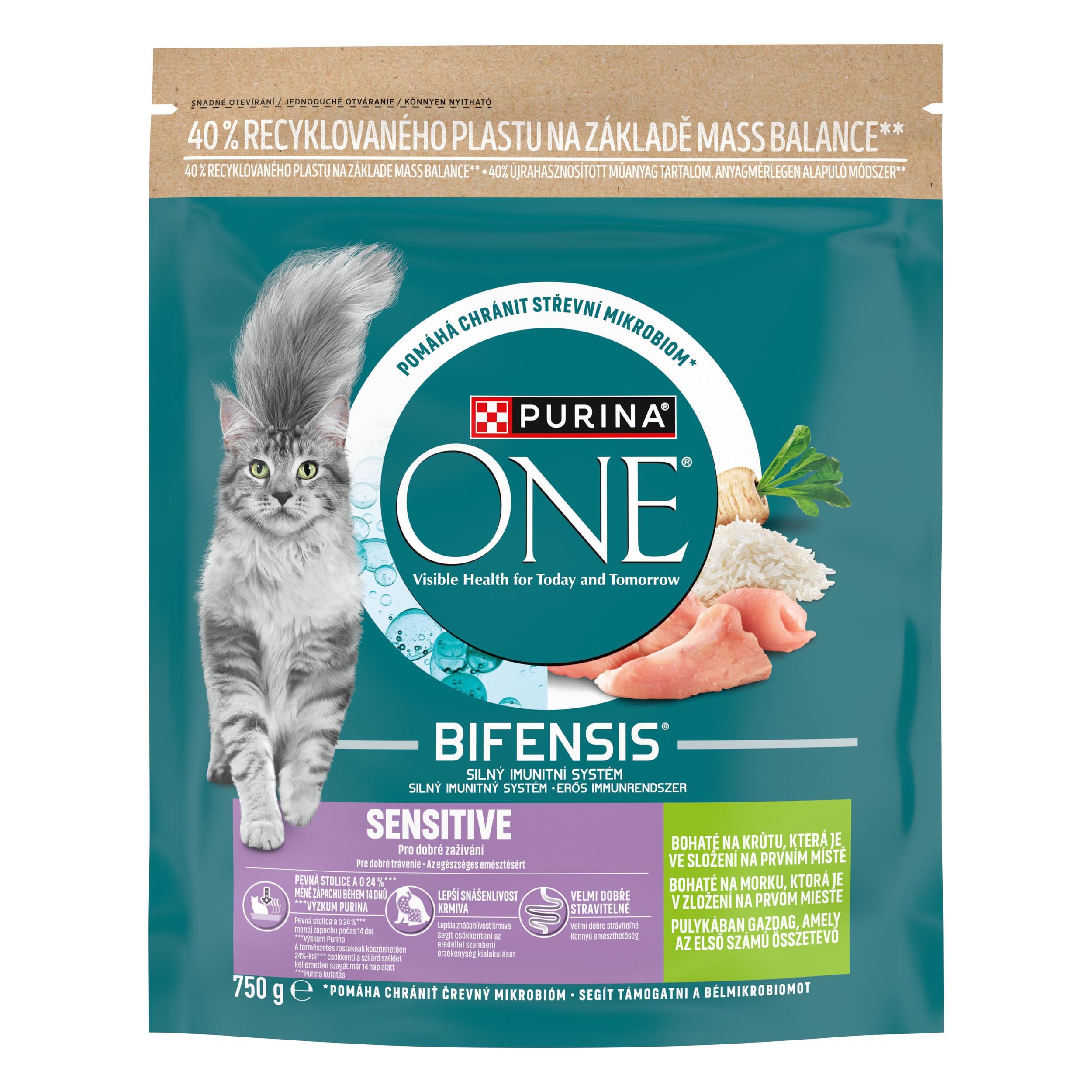 Purina ONE Bifensis Sensitive granule 750g