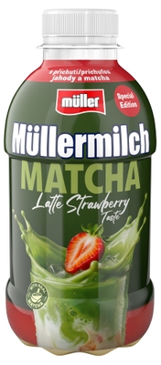 Müllermilch Matcha Strawberry