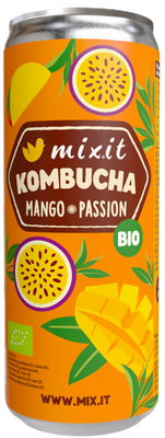 Mixit BIO Kombucha - Mango & Passion Fruit