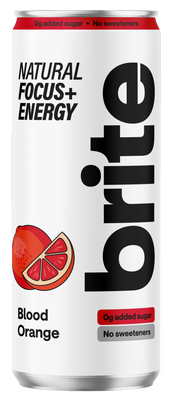 Brite Natural Focus Energy Drink - Blood Orange