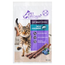 Pet Specialist Tyčinky se pstruhem a s borůvkami 3 x 5g (15g)