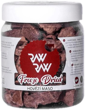 Raw Raw Mrazem sušené hovězí maso