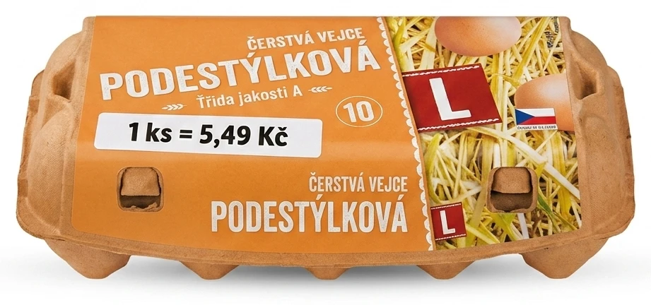 Čerstvá vejce L