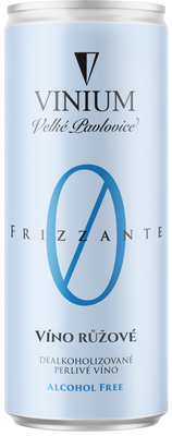 Vinium Frizzante růžové Nealko