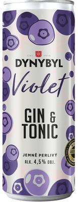 Dynybyl Violet Gin a Tonic