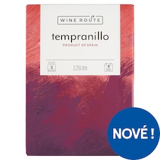 Wine Route Tempranillo červené víno suché 2,25l