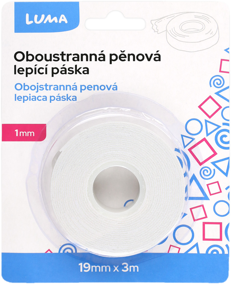 Luma Lepící páska oboustranná montážní