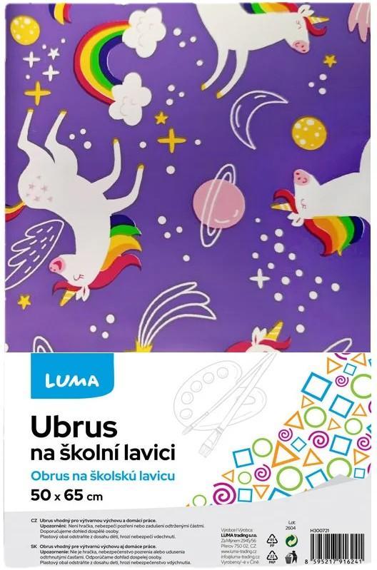 Luma Ubrus na školní lavici jednorožci
