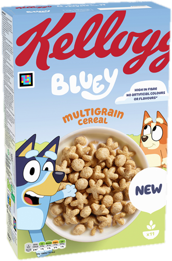 Kellog's Bluey multigrain cereálie